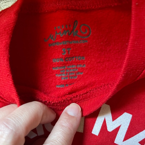 Christmas crew - crew neck toddler sweatshirt - Picture 4 of 4